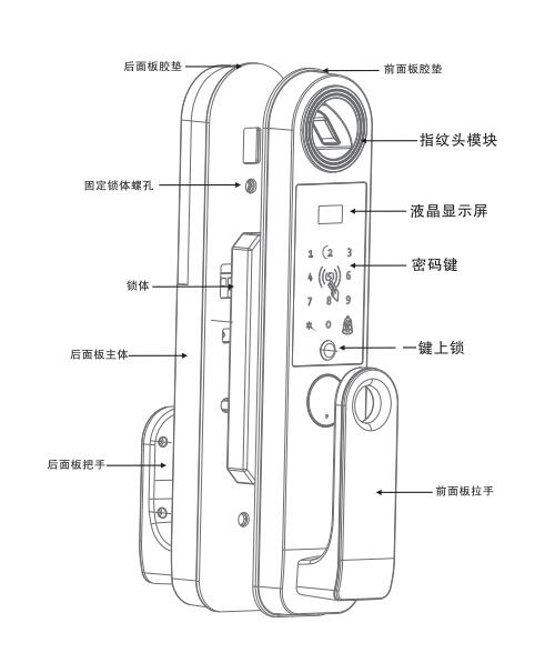 全自动指纹锁